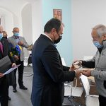 Cenu města Dačice převzal na radnici Pavel Novotný