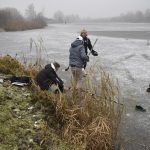 Rolbař nepřijel. Děti zažily krásu i nástrahy bruslení v přírodě