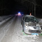 Vážná nehoda u Třeboně. Neosvětlený pitbike neměl na silnici co dělat