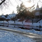 Veselí nad Lužnicí, městu Rozmarného léta to v zimním hávu sluší