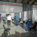 První jihočeské očkovací centrum se dnes otevřelo. Kraj čeká na dodávku vakcín, pak vypíše termíny