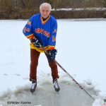 Hokejová legenda Karel Pražák zahájil kariéru v Miroticích na zamrzlé Lomnici