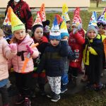 Dětský masopustní průvod potěšil lidi na sídlišti Šumavská