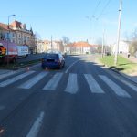 Chodec z nehody v Českých Budějovicích v nemocnici zemřel