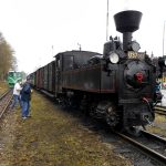Parní lokomotiva z roku 1898 zahájila sezónu na jindřichohradecké úzkokolejce