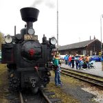 Parní lokomotiva z roku 1898 zahájila sezónu na jindřichohradecké úzkokolejce