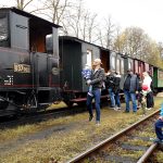 Parní lokomotiva z roku 1898 zahájila sezónu na jindřichohradecké úzkokolejce
