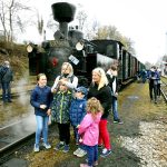 Parní lokomotiva z roku 1898 zahájila sezónu na jindřichohradecké úzkokolejce