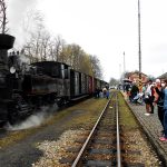 Parní lokomotiva z roku 1898 zahájila sezónu na jindřichohradecké úzkokolejce