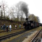 Parní lokomotiva z roku 1898 zahájila sezónu na jindřichohradecké úzkokolejce