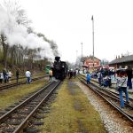 Parní lokomotiva z roku 1898 zahájila sezónu na jindřichohradecké úzkokolejce