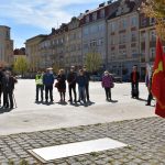 Den vítězství se v Táboře připomněl dnes u sochy rudoarmějce