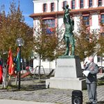 Den vítězství se v Táboře připomněl dnes u sochy rudoarmějce