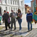 Den vítězství se v Táboře připomněl dnes u sochy rudoarmějce