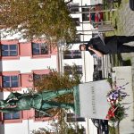 Den vítězství se v Táboře připomněl dnes u sochy rudoarmějce