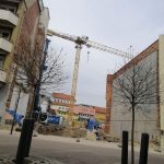 V centru Strakonic vyrostou nové bytové domy