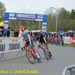 Fialovi chyběl na vítěze jediný bod! Cyklisté bojovali o bednu na Táborských okruzích