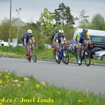 Fialovi chyběl na vítěze jediný bod! Cyklisté bojovali o bednu na Táborských okruzích