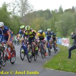 Fialovi chyběl na vítěze jediný bod! Cyklisté bojovali o bednu na Táborských okruzích