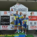 Fialovi chyběl na vítěze jediný bod! Cyklisté bojovali o bednu na Táborských okruzích