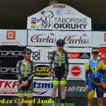 Fialovi chyběl na vítěze jediný bod! Cyklisté bojovali o bednu na Táborských okruzích