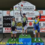 Fialovi chyběl na vítěze jediný bod! Cyklisté bojovali o bednu na Táborských okruzích