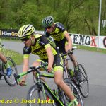 Fialovi chyběl na vítěze jediný bod! Cyklisté bojovali o bednu na Táborských okruzích