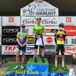 Fialovi chyběl na vítěze jediný bod! Cyklisté bojovali o bednu na Táborských okruzích