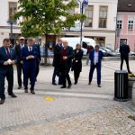 Senátoři navštívili Jindřichohradecko. Výjezdní zasedání si nenechal ujít ani předseda Senátu Miloš Vystrčil