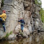 Ferrata Hluboká je delší o 400 metrů. Vyzkoušela ji Eva Samková