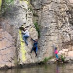 Ferrata Hluboká je delší o 400 metrů. Vyzkoušela ji Eva Samková