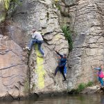 Ferrata Hluboká je delší o 400 metrů. Vyzkoušela ji Eva Samková