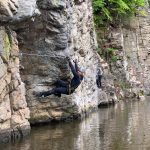Ferrata Hluboká je delší o 400 metrů. Vyzkoušela ji Eva Samková