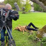V blatenském zámeckém parku natáčela televize