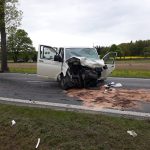 Víc k tragickému čelnímu střetu u Děbolína. Proti mladíkovi v Dacii se vynořila dodávka v protisměru