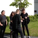 Plánské nábřeží v pondělí žilo vernisáží obrazů od žáků Teodora Buzu
