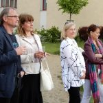 Plánské nábřeží v pondělí žilo vernisáží obrazů od žáků Teodora Buzu