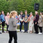 Plánské nábřeží v pondělí žilo vernisáží obrazů od žáků Teodora Buzu