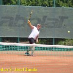 Jan Šimek porazil Libora Bednáře a završil na tenisovém Memoriálu Františka Štroufa hattrick