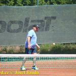 Jan Šimek porazil Libora Bednáře a završil na tenisovém Memoriálu Františka Štroufa hattrick