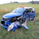 Řidič předjížděl přes plnou čáru, následkem střetu narazil do stromu a zemřel