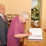 Manželé Morcheovi oslavili diamantovou svatbu obřadem na budějovické radnici