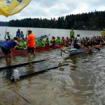 Ratmírovský rybník ovládly dračí lodě. Úspěch slavily domácí týmy