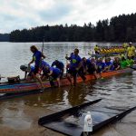 Ratmírovský rybník ovládly dračí lodě. Úspěch slavily domácí týmy