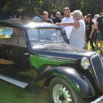 Volyňské koupaliště obsadili automobiloví a motocykloví veteráni