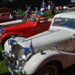 Volyňské koupaliště obsadili automobiloví a motocykloví veteráni