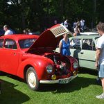 Volyňské koupaliště obsadili automobiloví a motocykloví veteráni