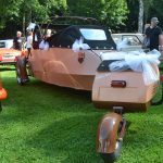 Volyňské koupaliště obsadili automobiloví a motocykloví veteráni