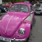 Volyňské koupaliště obsadili automobiloví a motocykloví veteráni