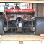 Na benzince v Českých Budějovicích vystavují Formuli 1